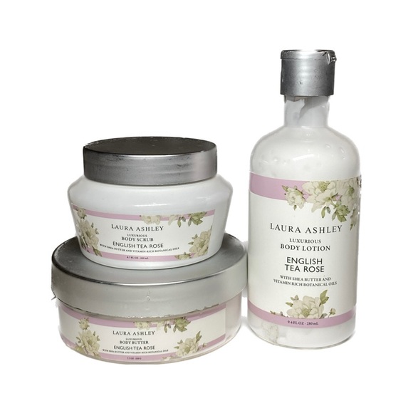 Laura Ashley Bath & Body New Laura Ashley Body Care Set Scrub